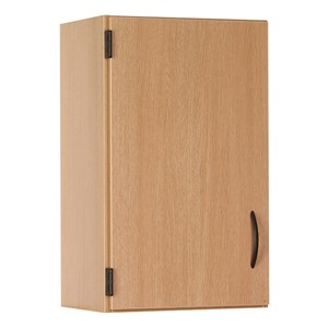 "18"" W Science Wall-Mount Upper Cabinet-8hown e  Moak"